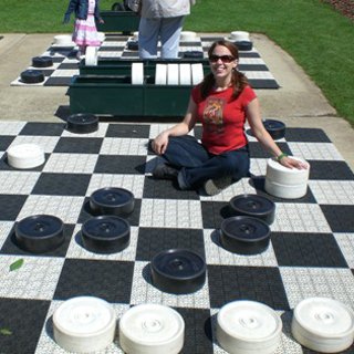 Giant Checkers Set