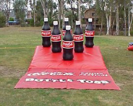 Giant Coke Ring Toss