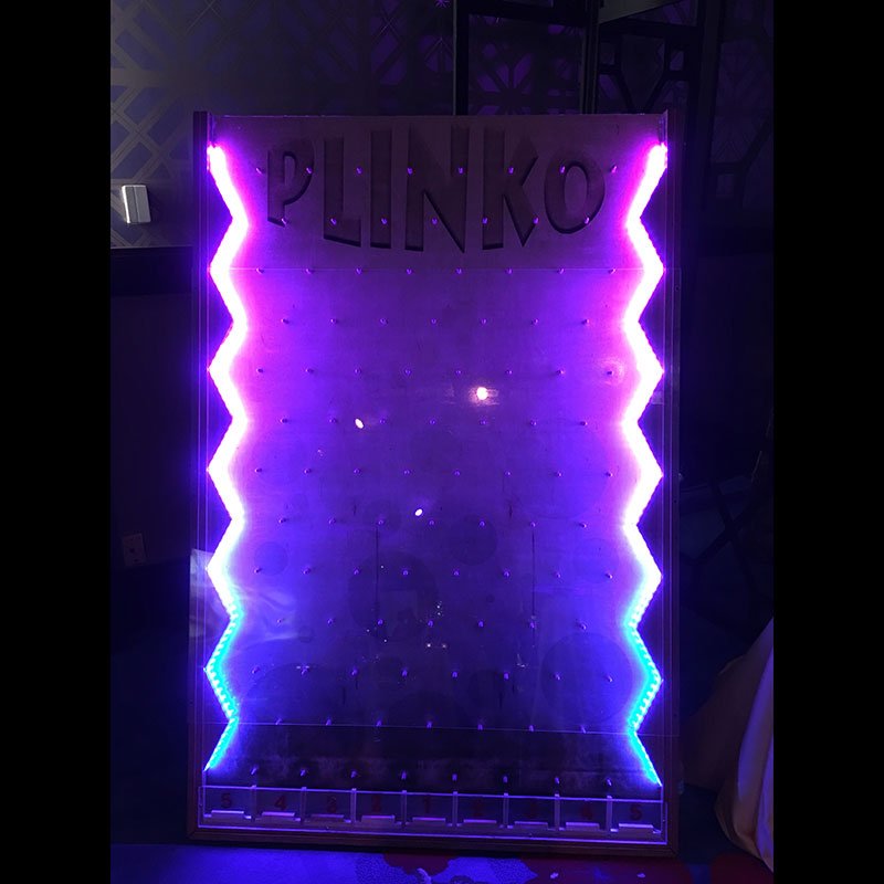 Giant LED Plinko