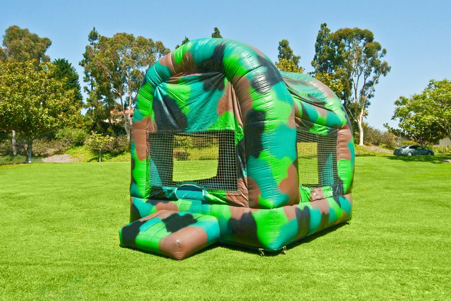 Bounce House - Camouflaged