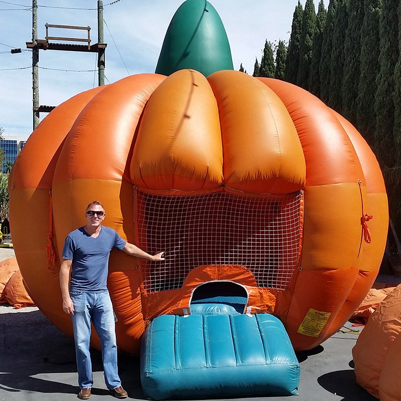 Bounce House - Pumpkin