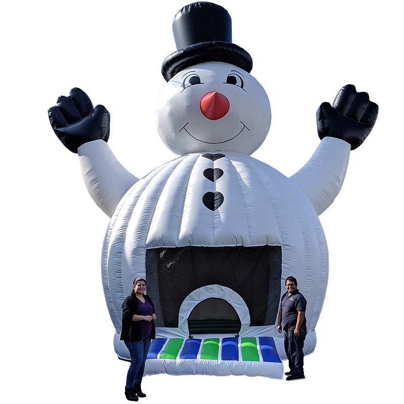 Bounce House - Snowman
