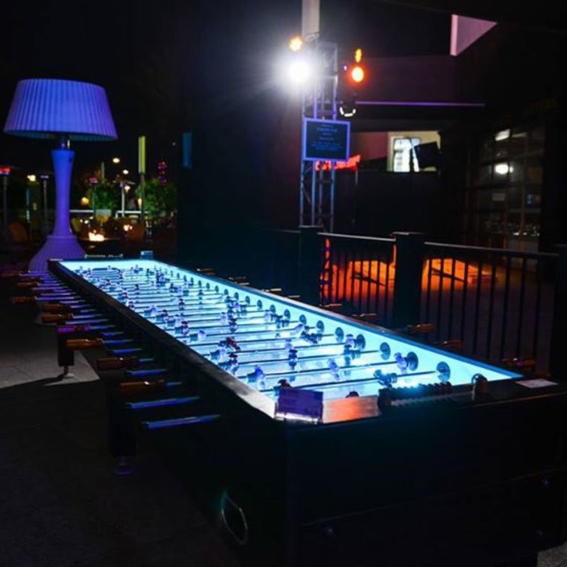 LED Foosball Table - 12 Players