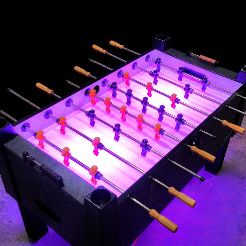 LED Foosball Table - 4 Players
