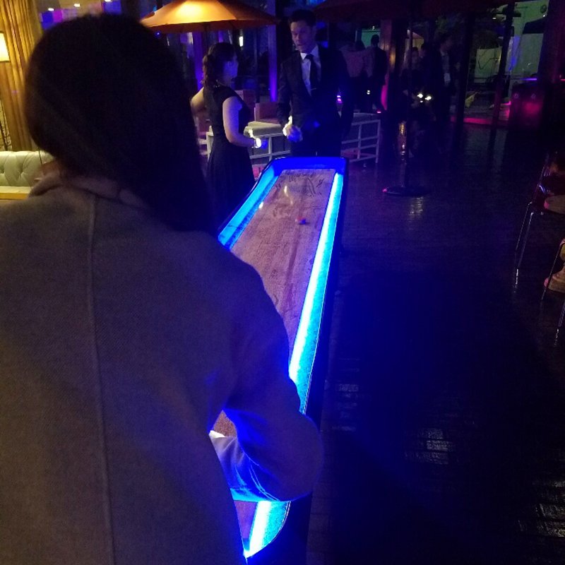 LED Shuffleboard Table - 14 ft