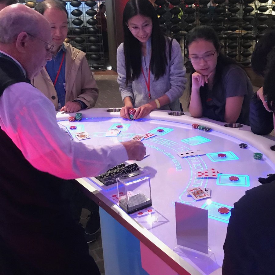 LED Blackjack Table