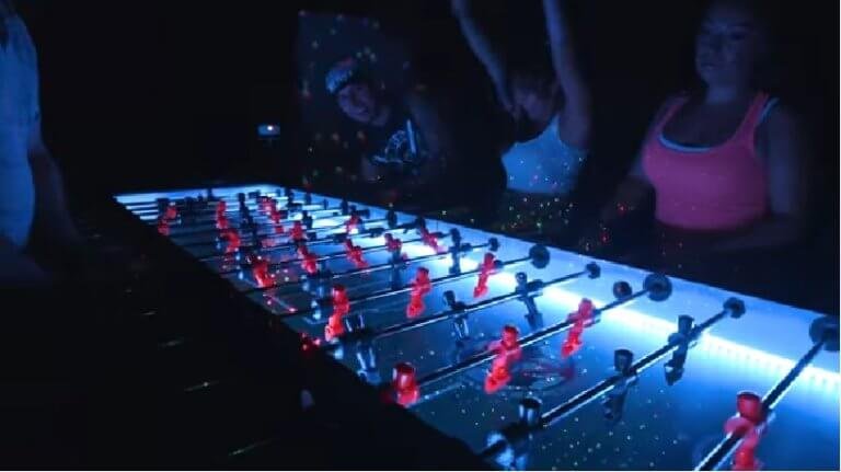 LED Foosball Table - 12 Players