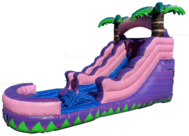 Water Slide - Pink Glitter