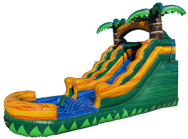 Water Slide - Jungle Waterfall