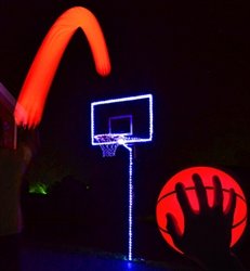 LED Basketball Hoops