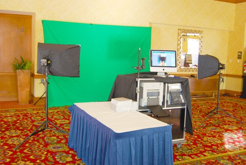 Green Screen System and Backdrops