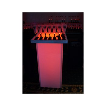 LED Highboy Table