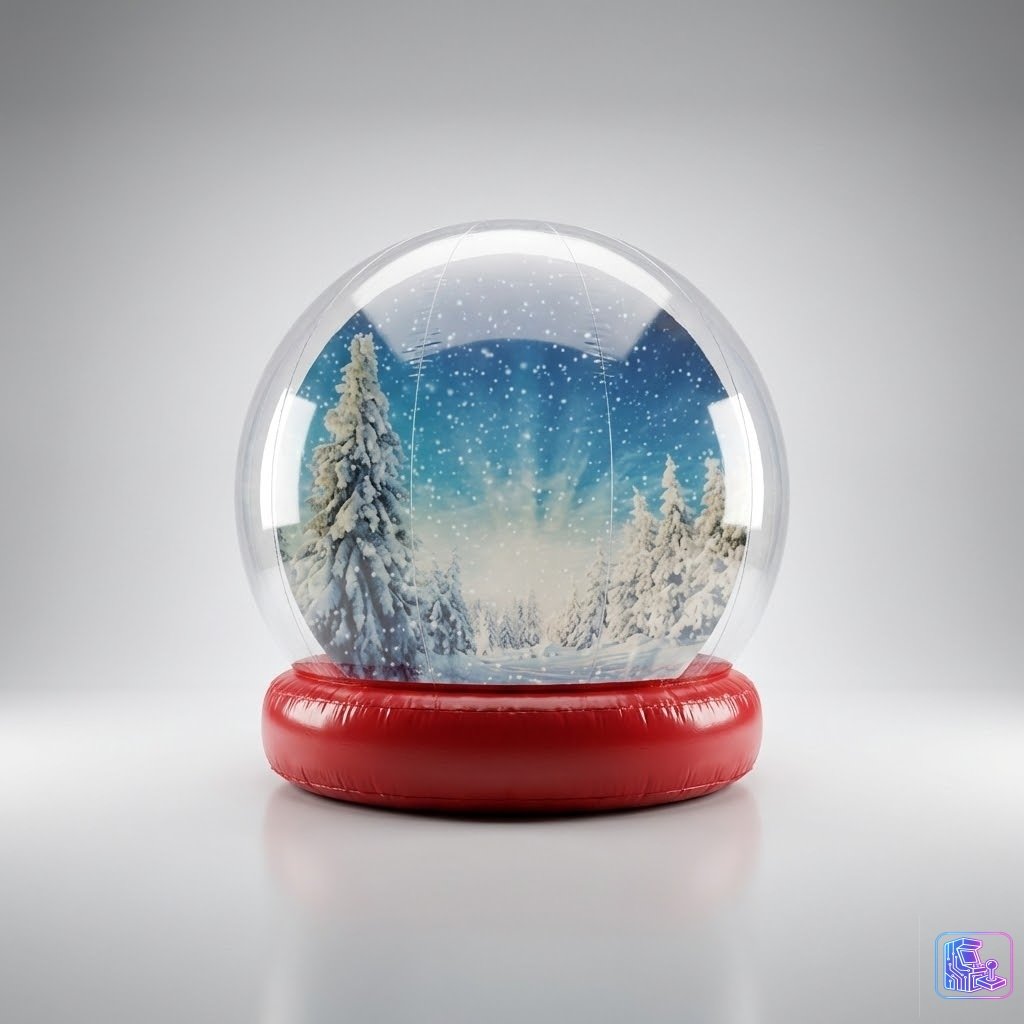 Photo Booth - Snow Globe