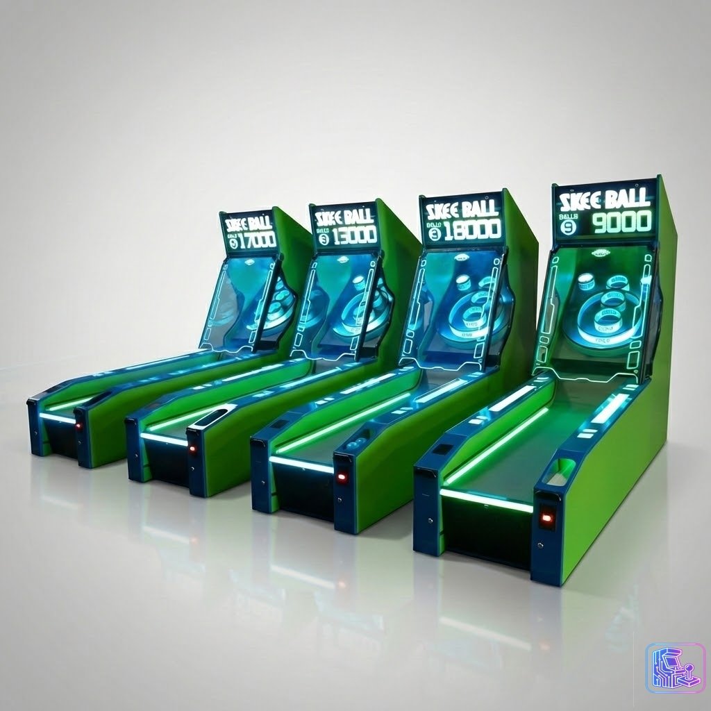 LED Skeeball