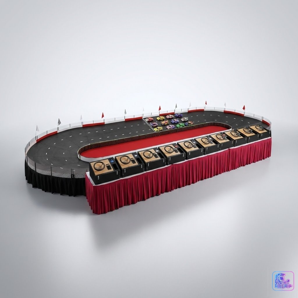 Micro-Reality Super Race Track