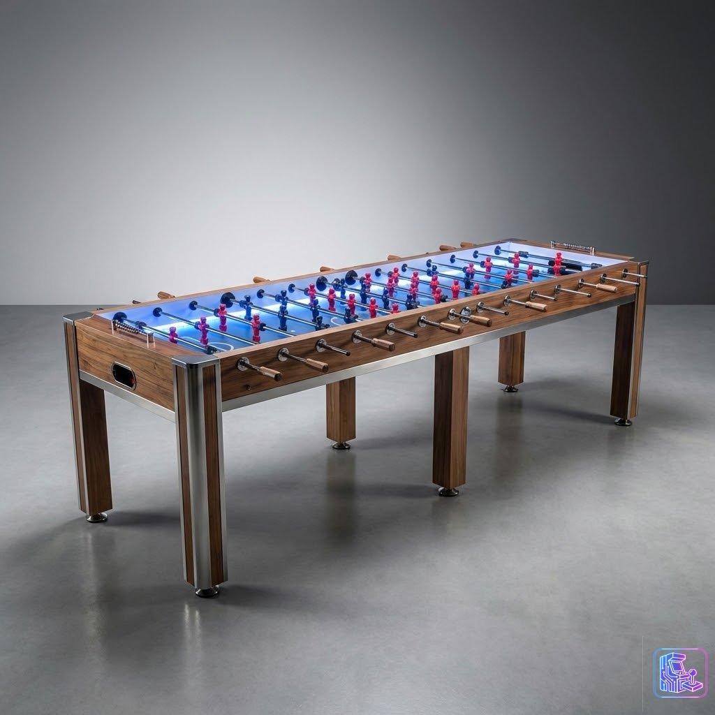 LED Foosball Table - 12 Players