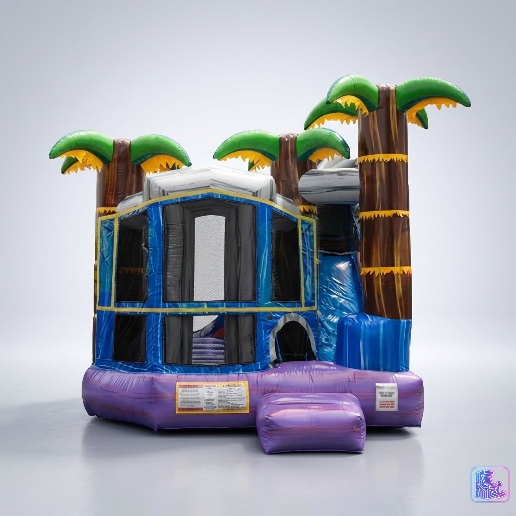 Slide Combo - Purple Tropical