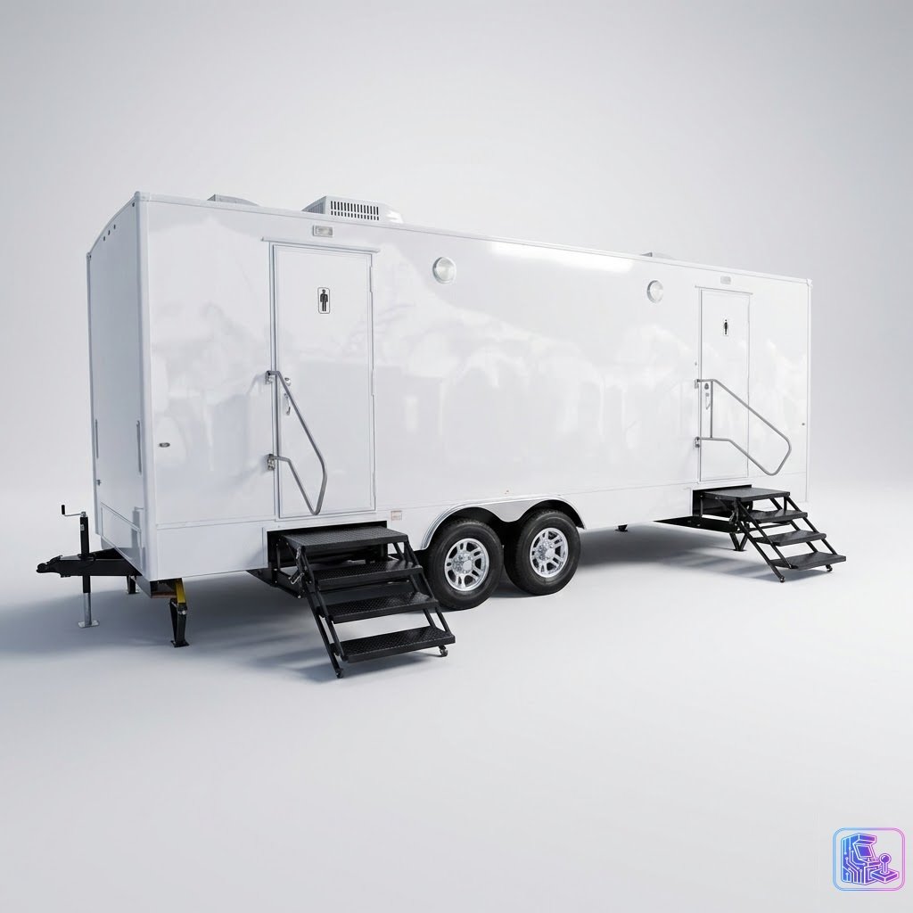 Luxury VIP Restroom Trailer