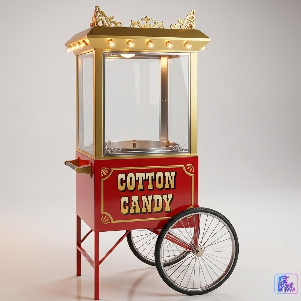 Cotton Candy Cart