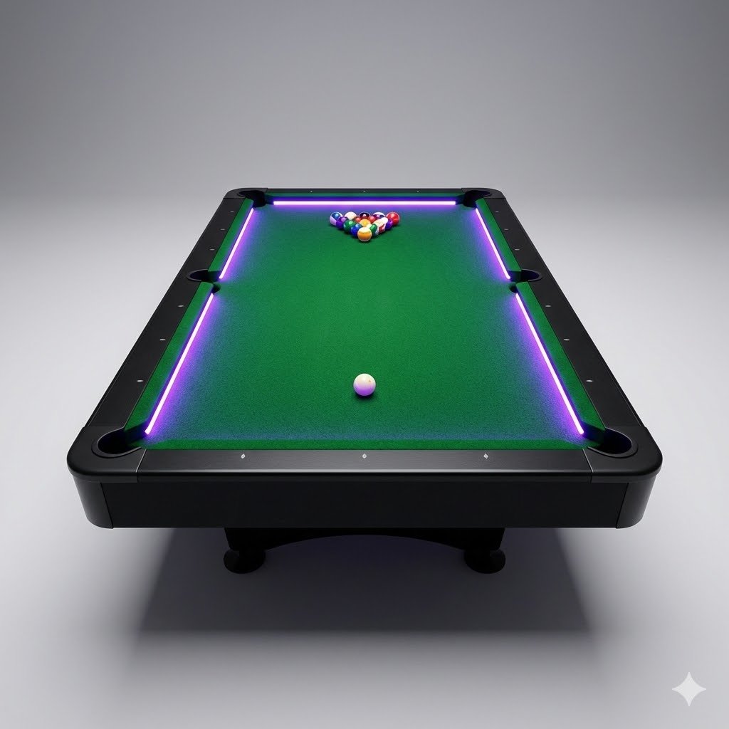 LED Pool Table