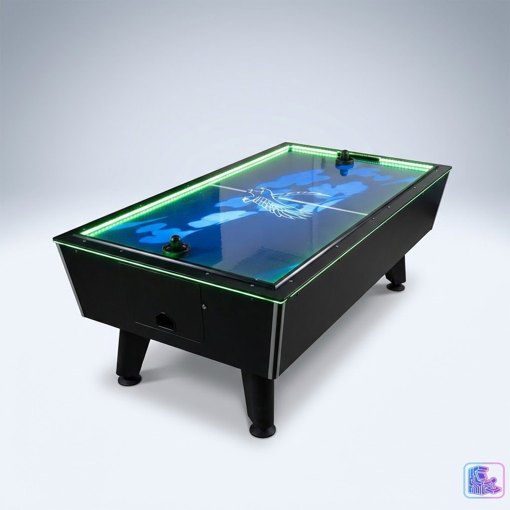 LED Air Hockey Table