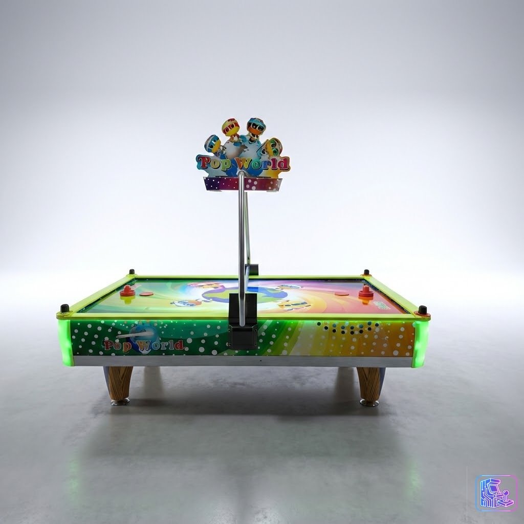 4-Goal Air Hockey Table