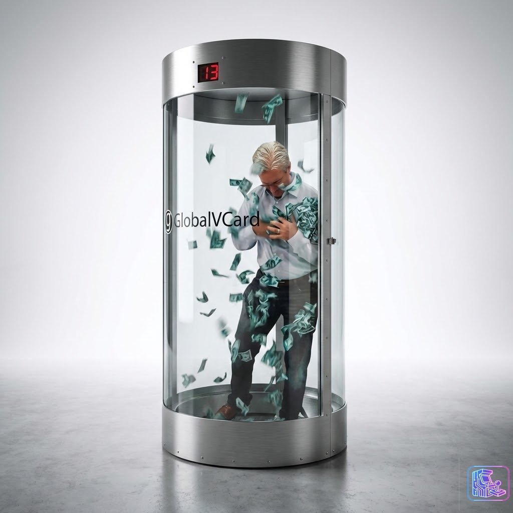 Cash Cube W/ LED Lights