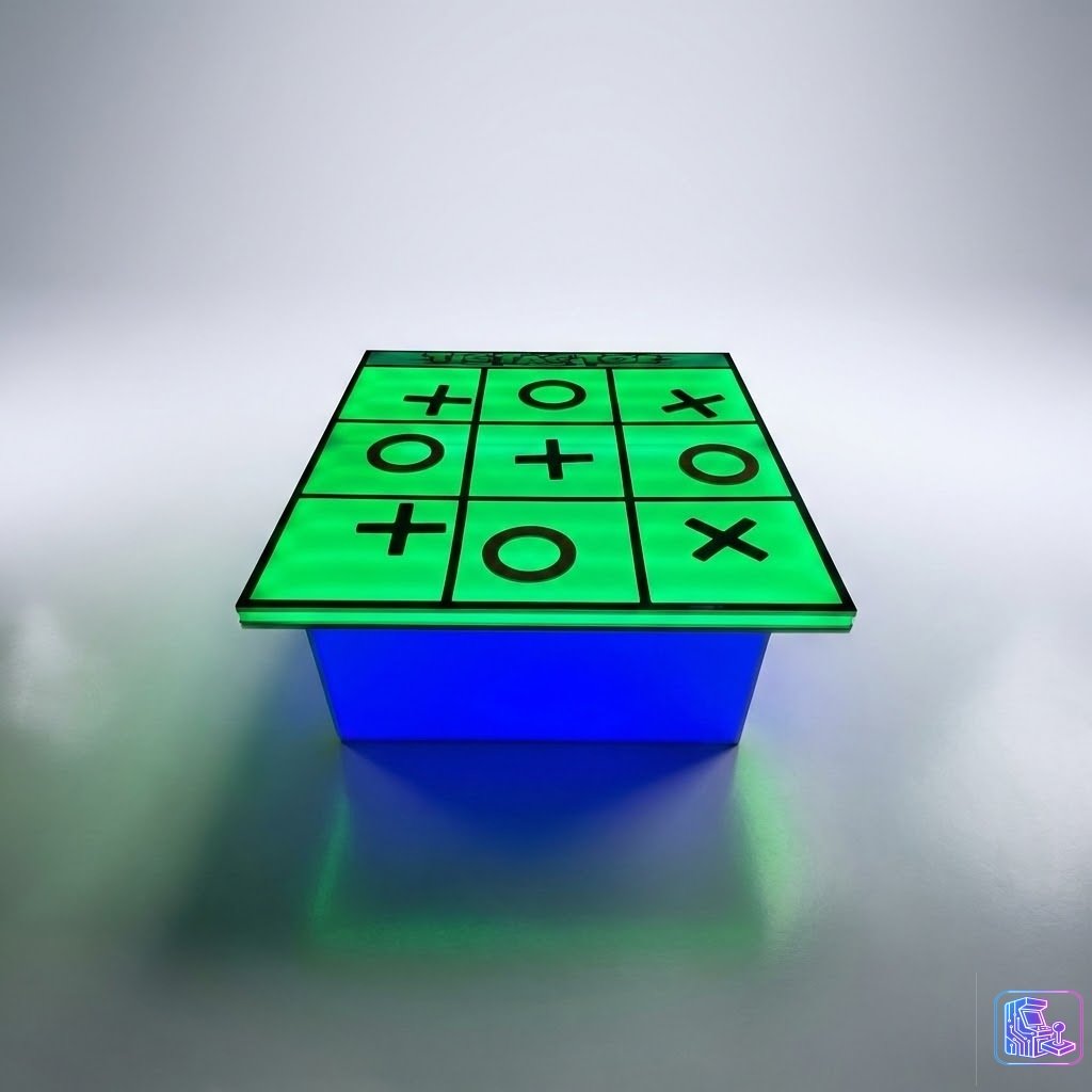 Giant LED Tic Tac Toe
