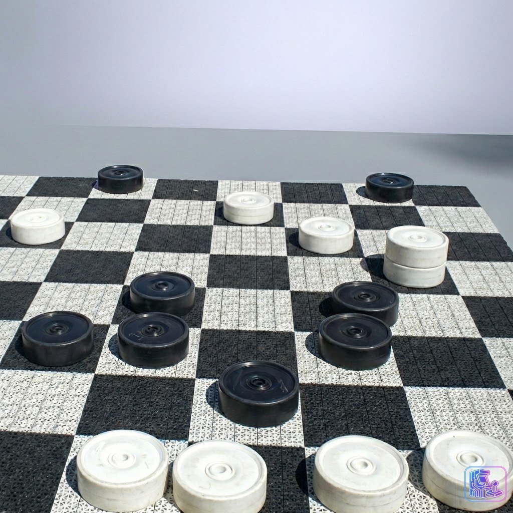 Giant Checkers Set