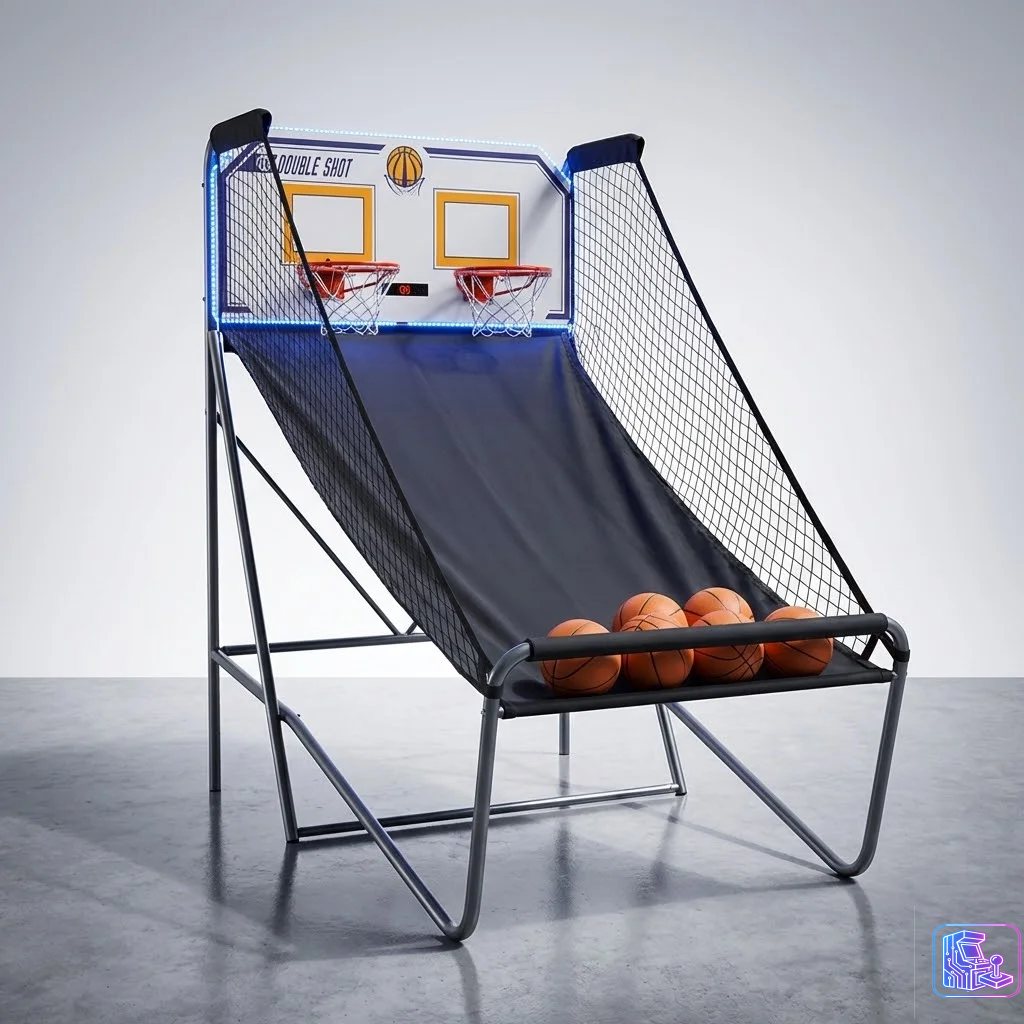 LED Double Shot Basketball