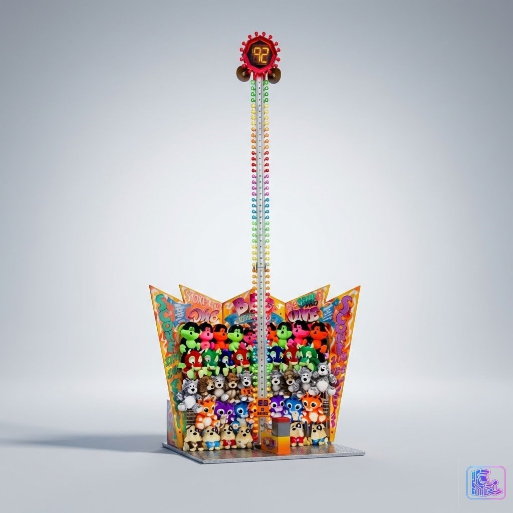 18' Tall Electronic LED Hi-Striker