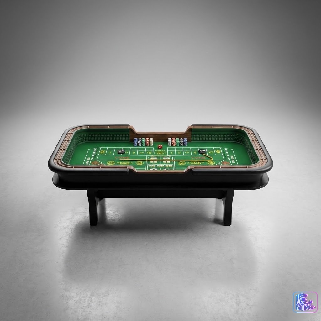 Economy Craps Table