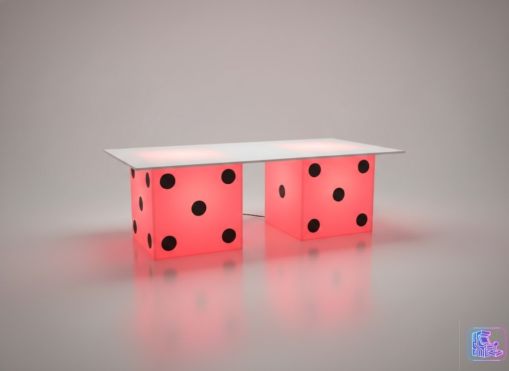 LED Dice Table