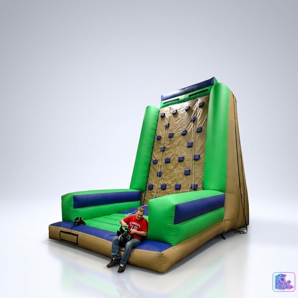 20 Ft Inflatable Rock Climbing Wall