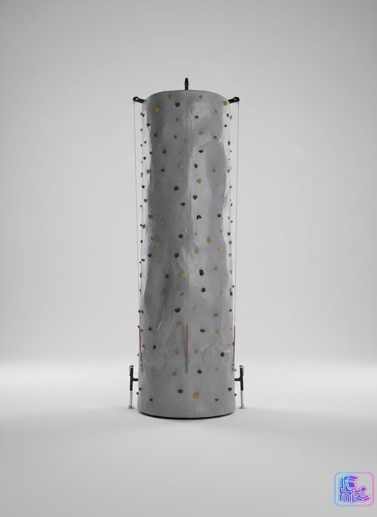 25 Ft Rock Climbing Wall