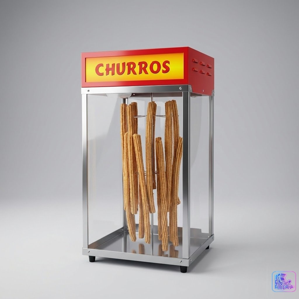 Churros Display Case