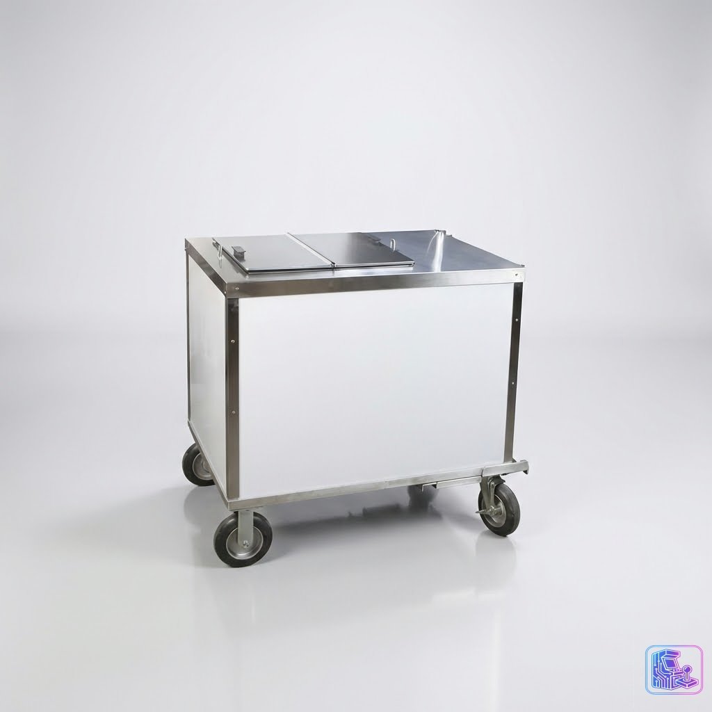 Portable Freezer Cart