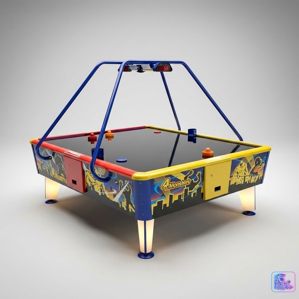 Air Hockey Table 4-Player 