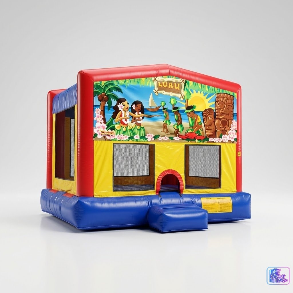 Luau Bounce House