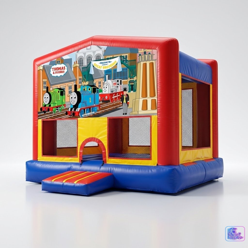Choo Choo Train Moonbounce