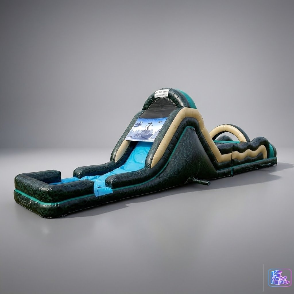 Camouflage Army Obstacle Course