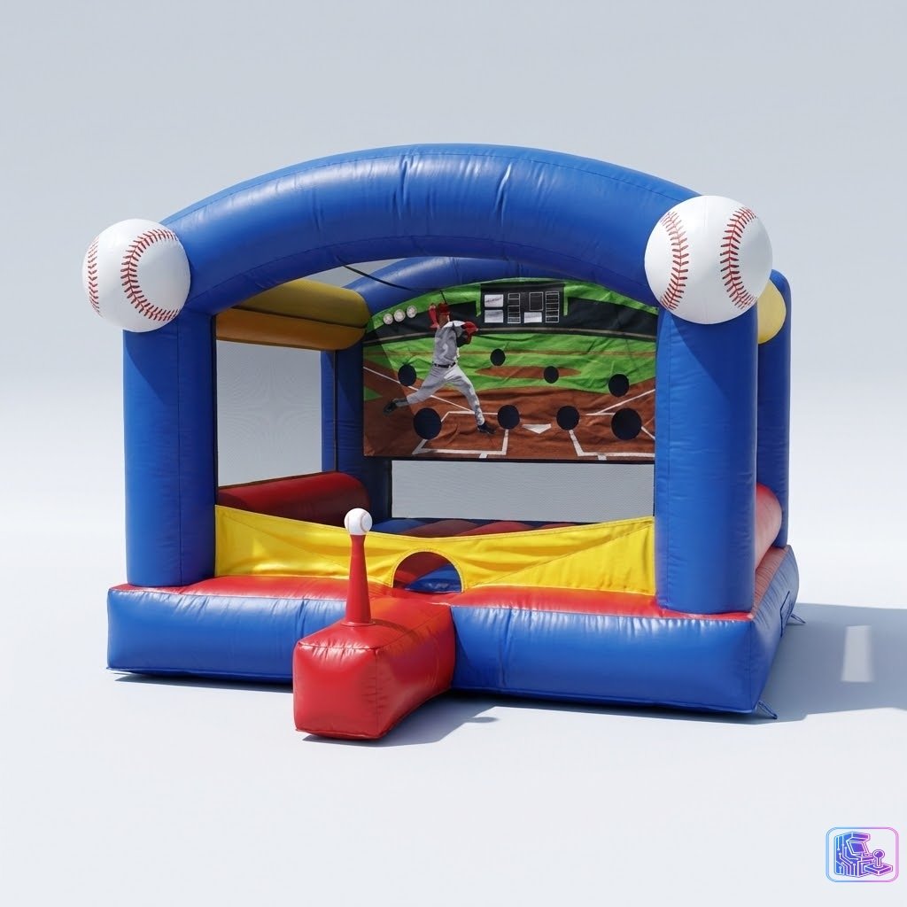 Batter Up T-Ball Inflatable