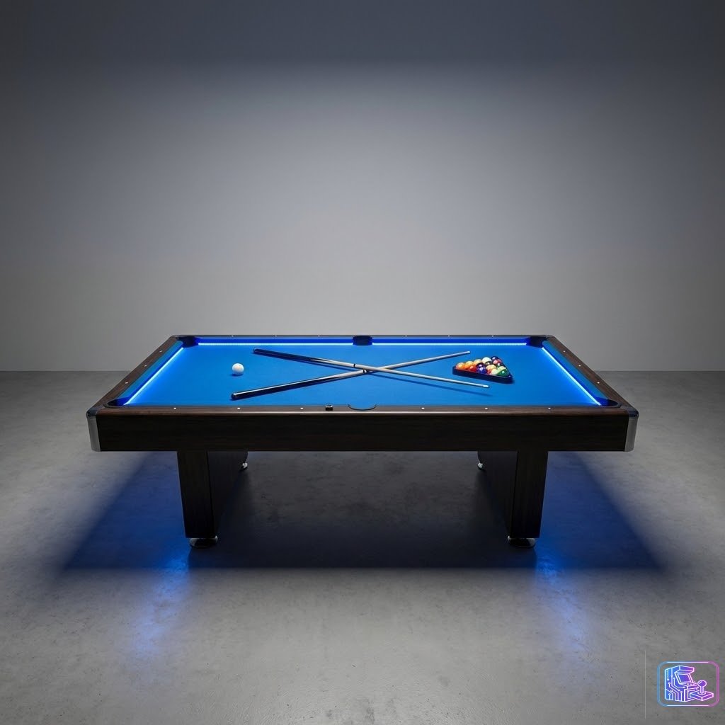LED Pool Table