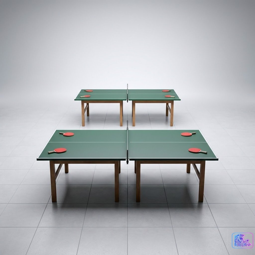 Deluxe Ping Pong Table